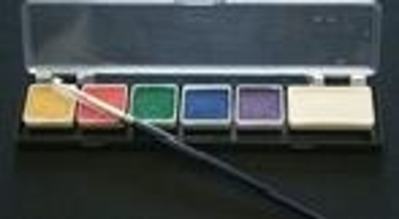 Mini 6-color palette, shimmer - Fazmataz