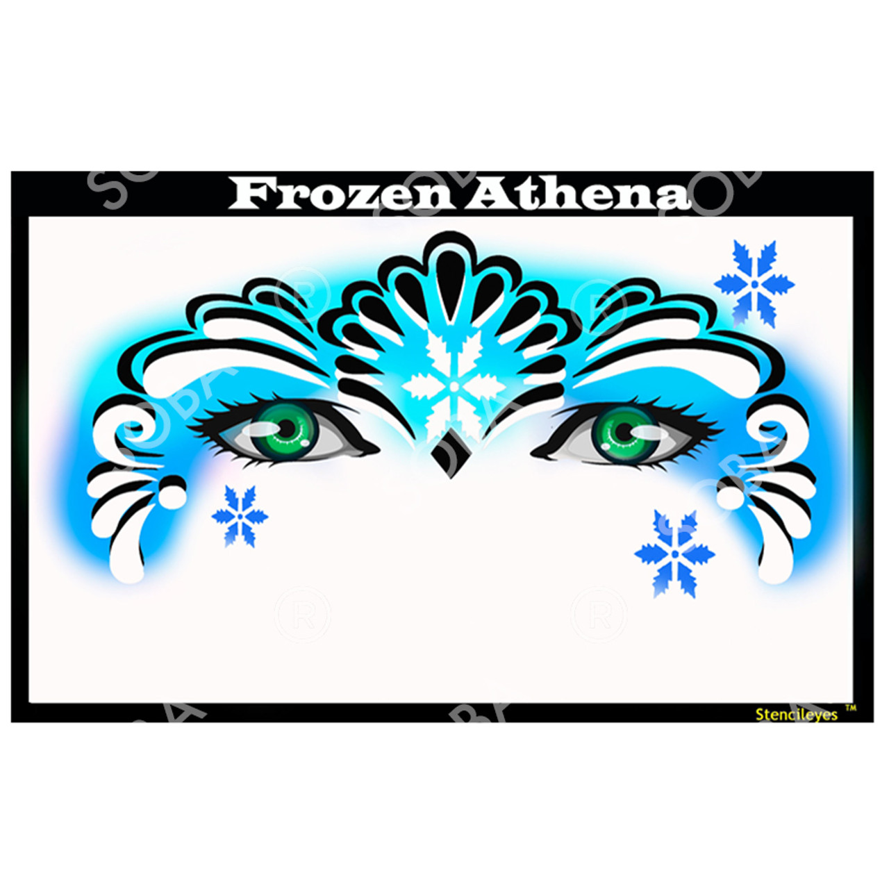 ADULT Frozen Athena StencilEyes