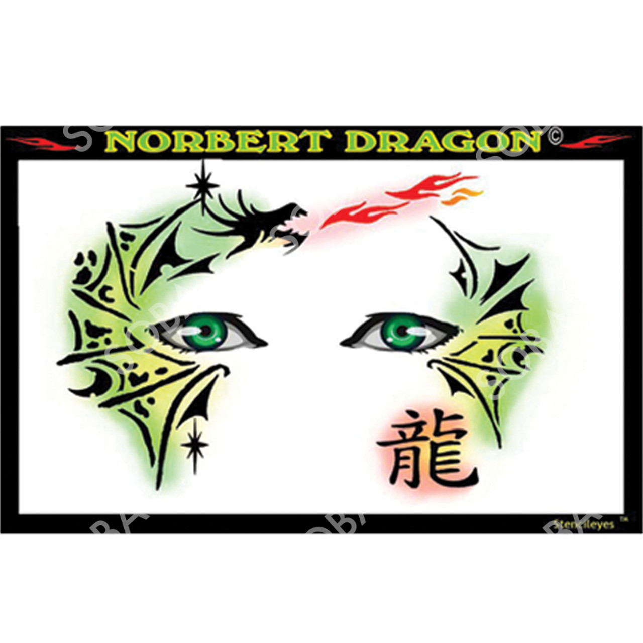 ADULT Norbert Dragon StencilEyes