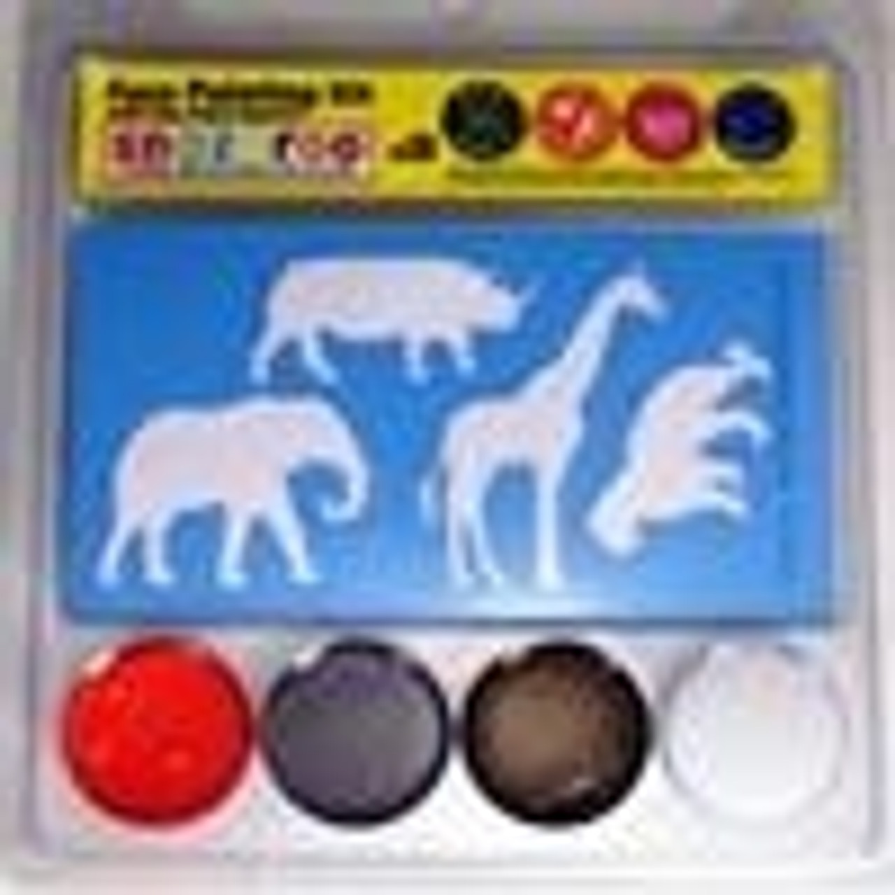 Zoo Theme Kit with Stencils- Snazaroo