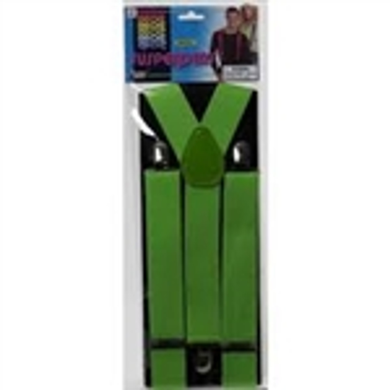 Neon Green Suspenders- Forum Novelties