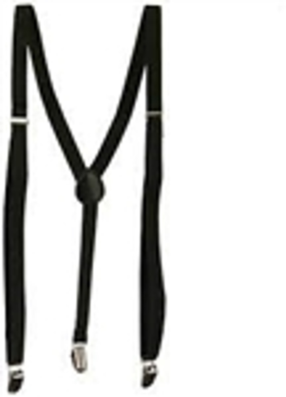Black Suspenders- Thin Straps