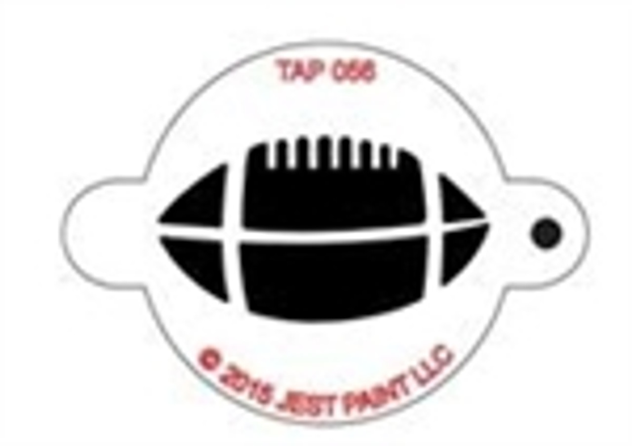 TAP 056 Face Painting Stencil - Football