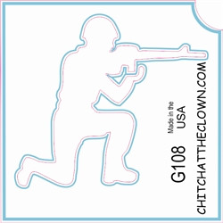 TATC- G108 Gunner 3 Layer Stencil