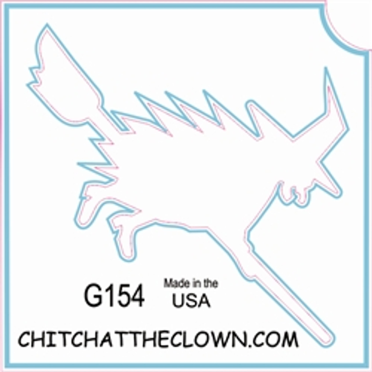 TATC- G154 Witch 3 Layer Stencil