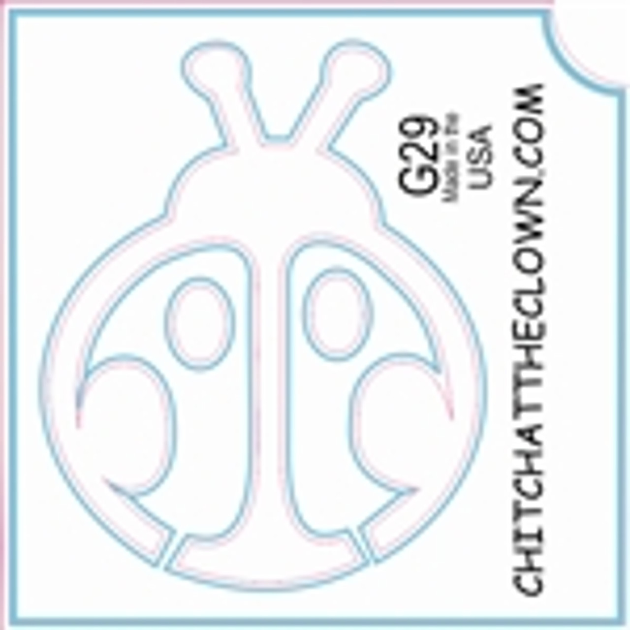 TATC- G29 Ladybug 3 Layer Stencil