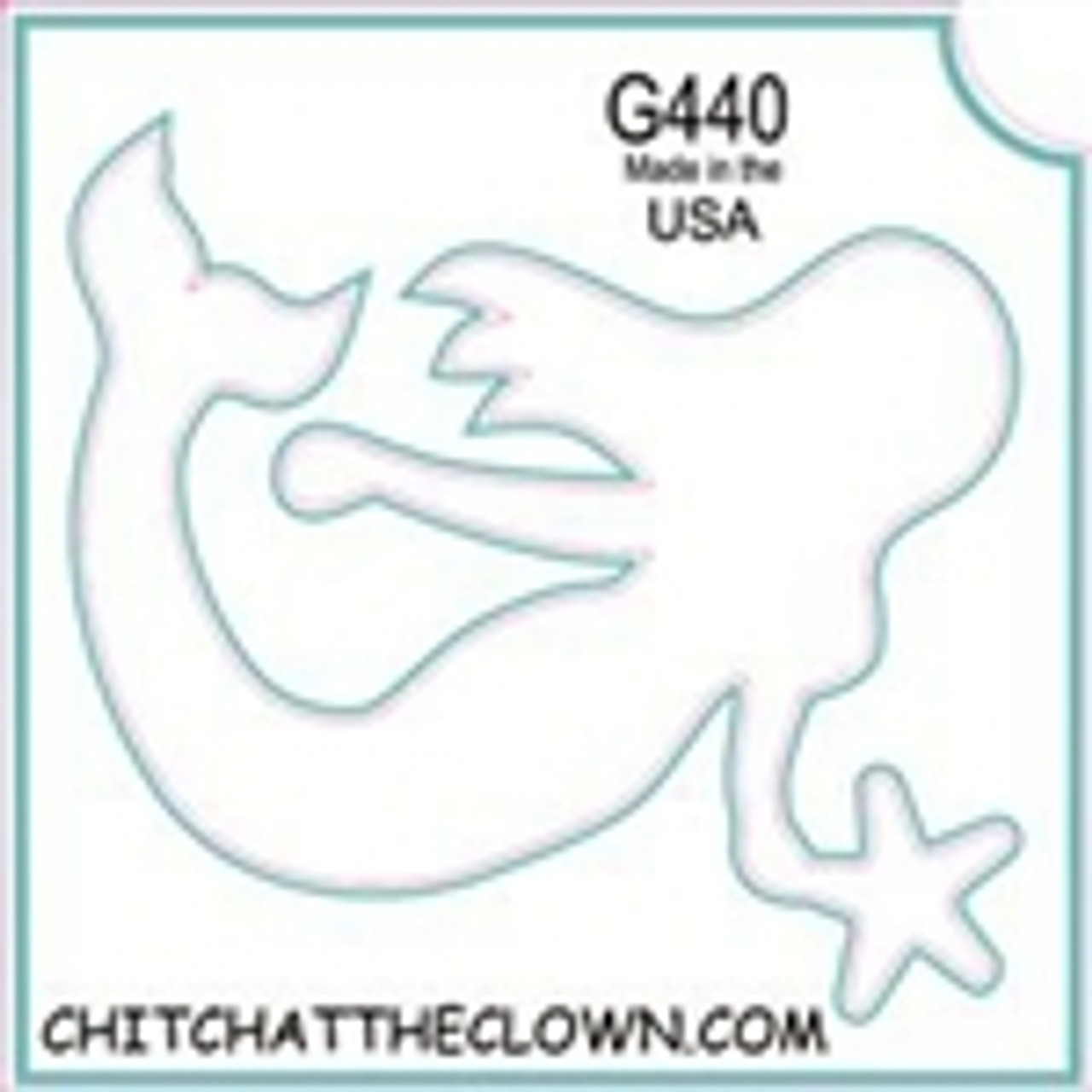 TATC- G440 Mermaid 3 Layer Stencil