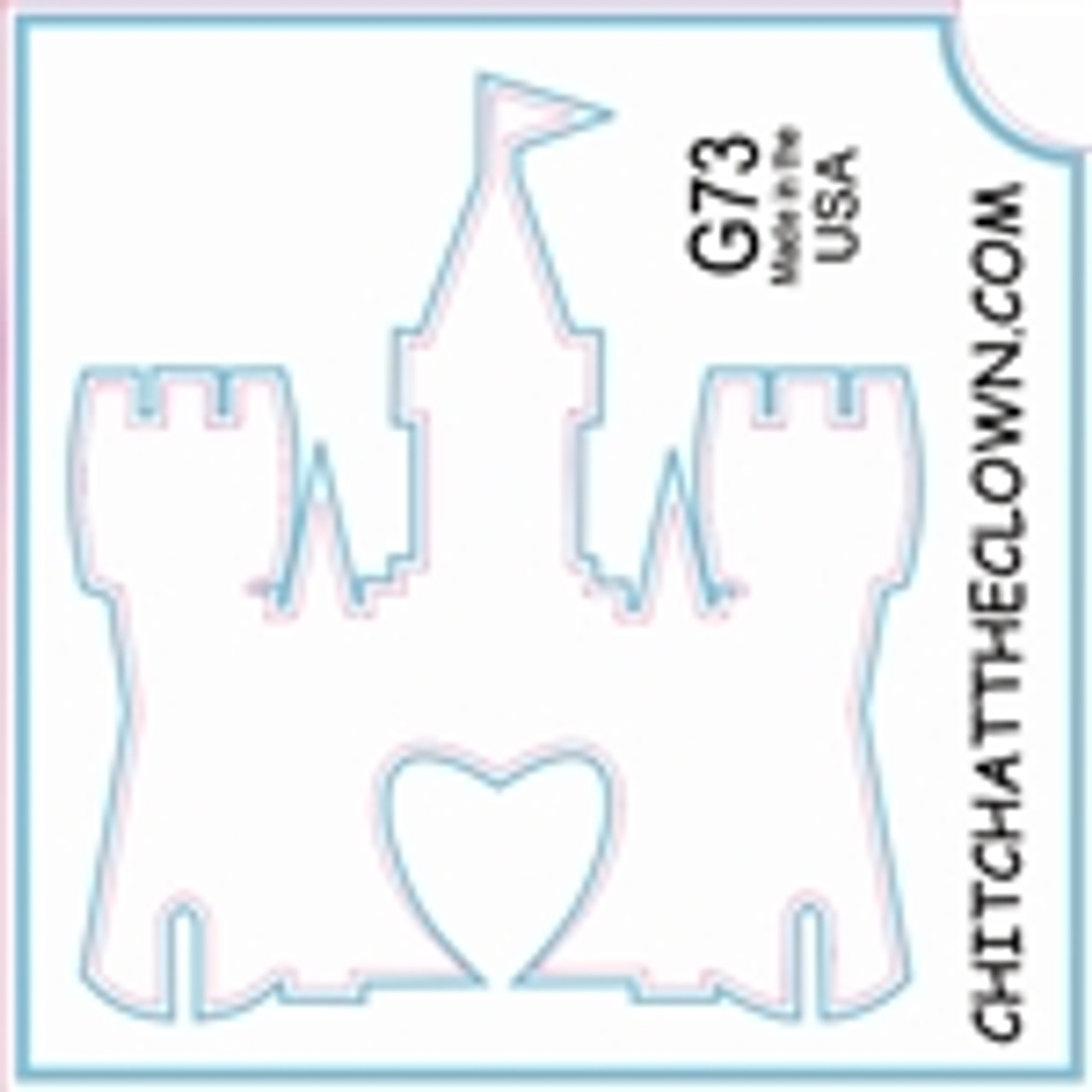 TATC- G73 Castle 3 Layer Stencil