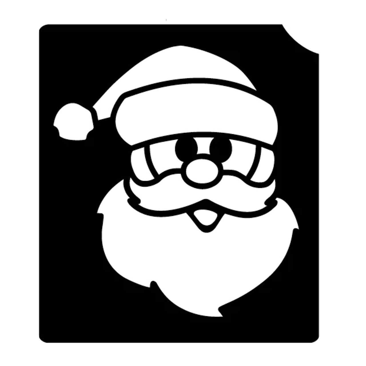 Santa Claus 5 pack  3 Layer Stencil