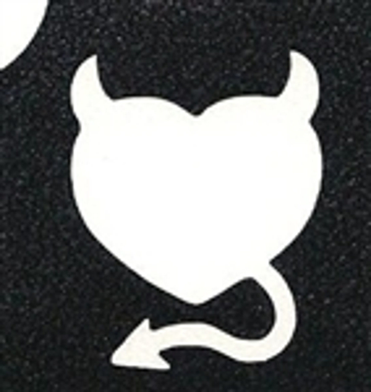 Devil Heart -  3 Layer Stencil