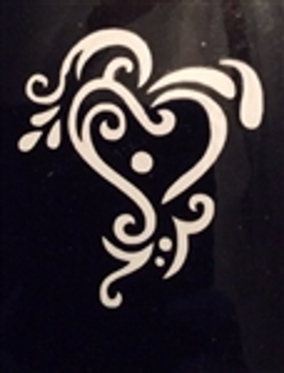 Heart Fancy - 3 Layer Stencil