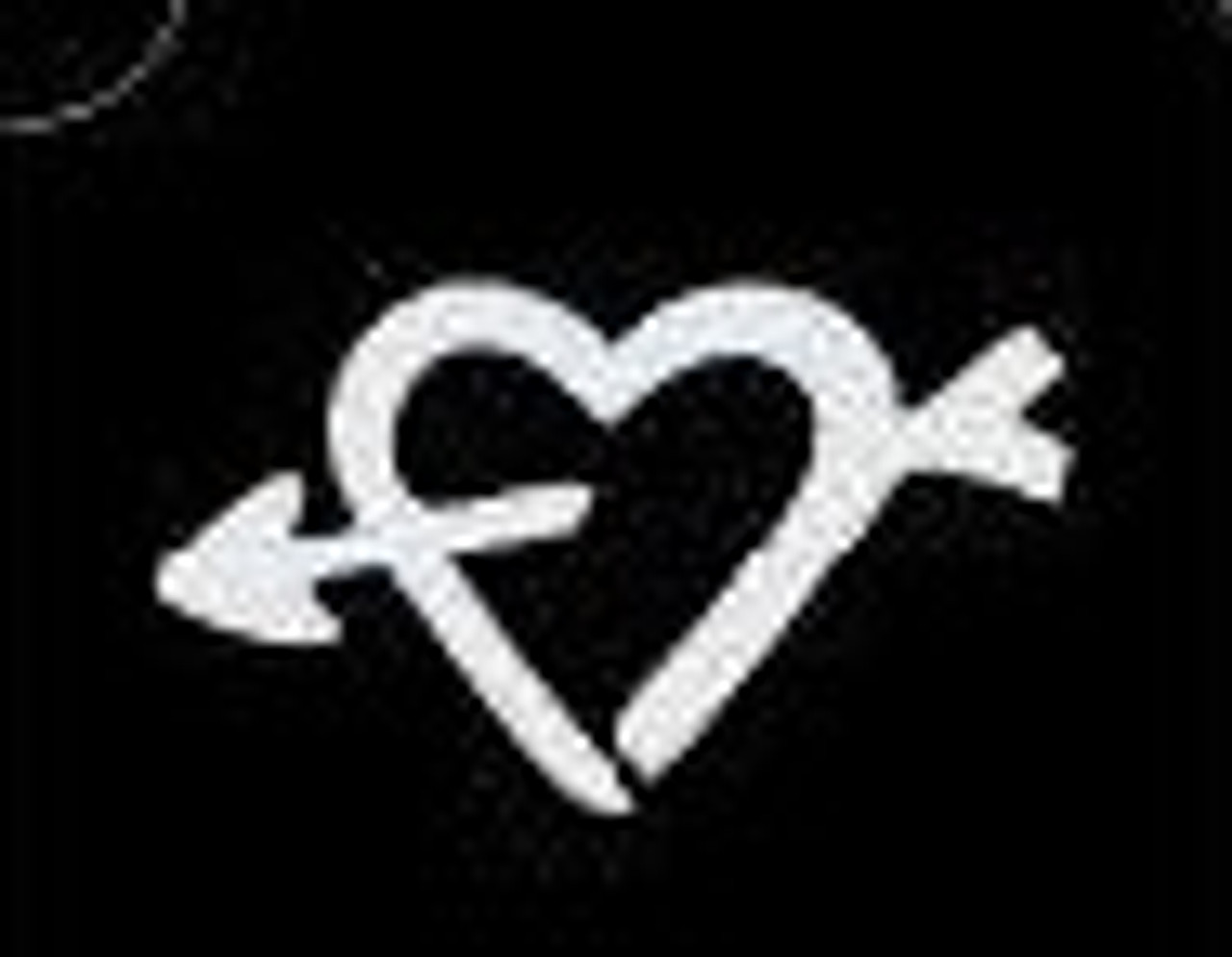 Heart Arrow - 3 Layer Stencil