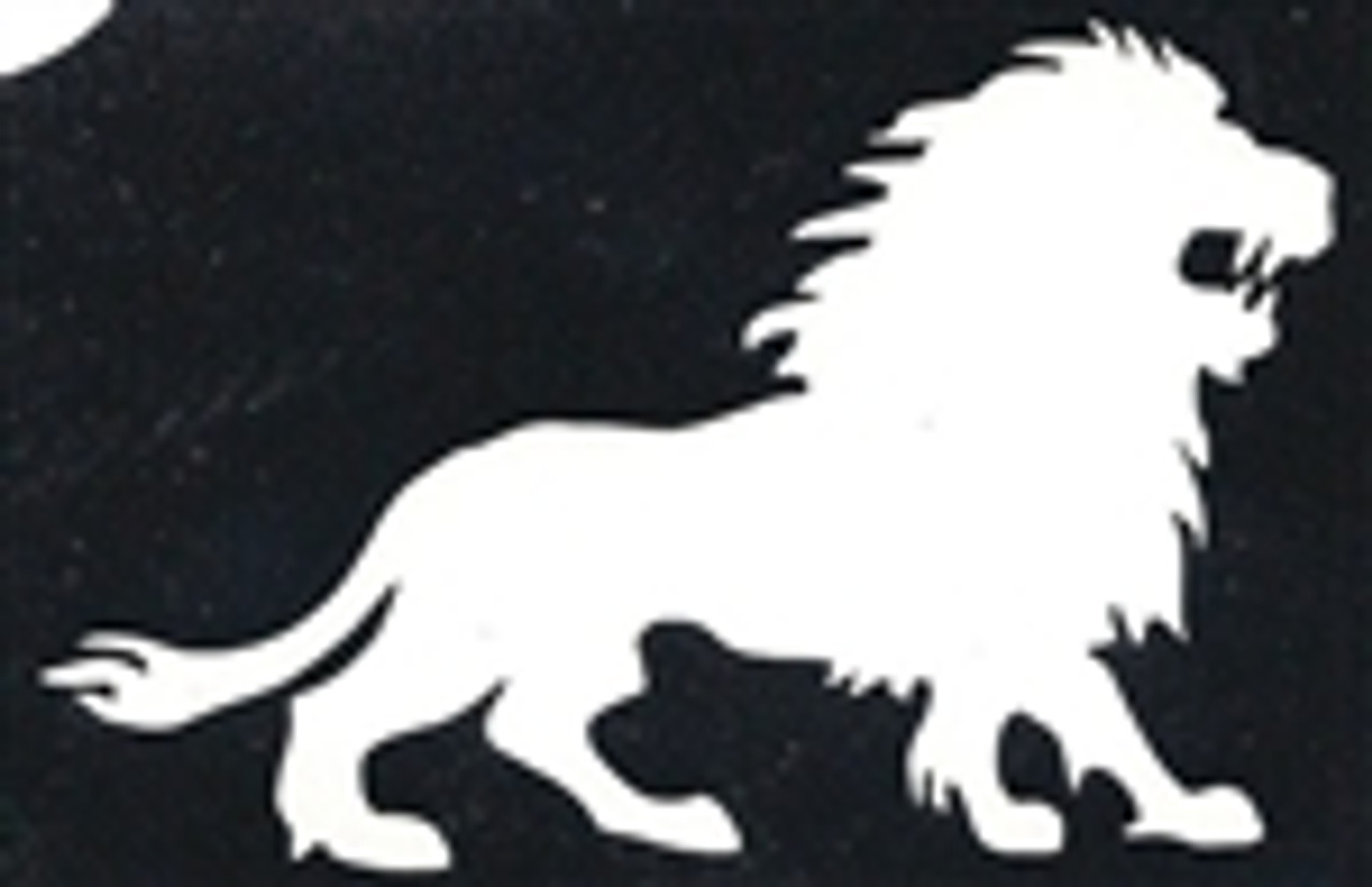 Open Lion - 3 Layer Stencil