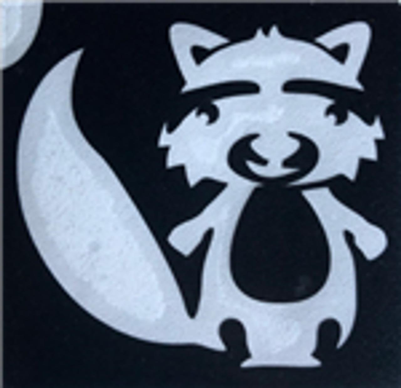 Raccoon Full -  3 Layer Stencil