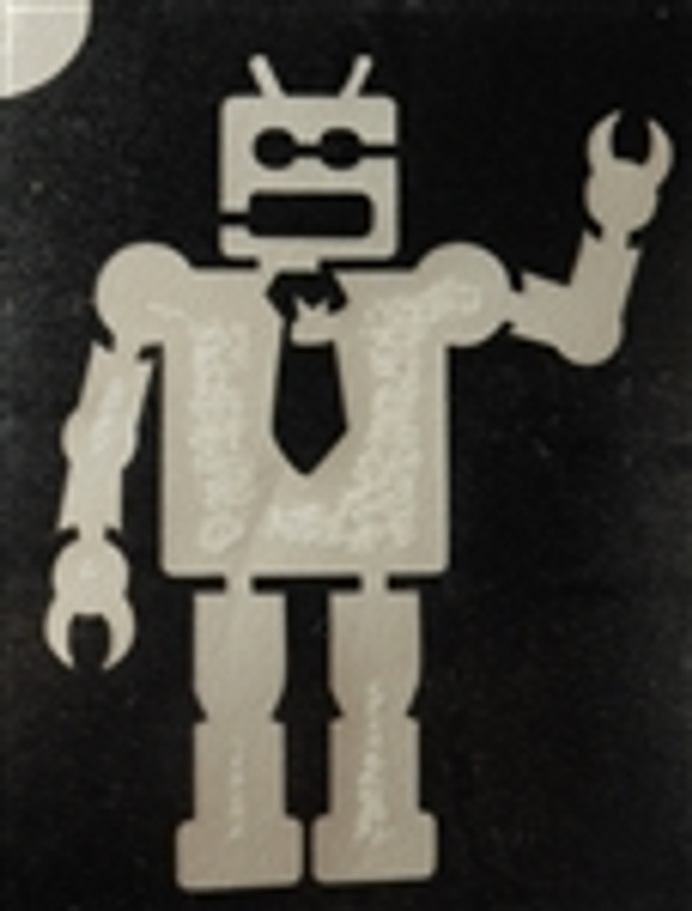 I Am Robot 3 Layer Stencil