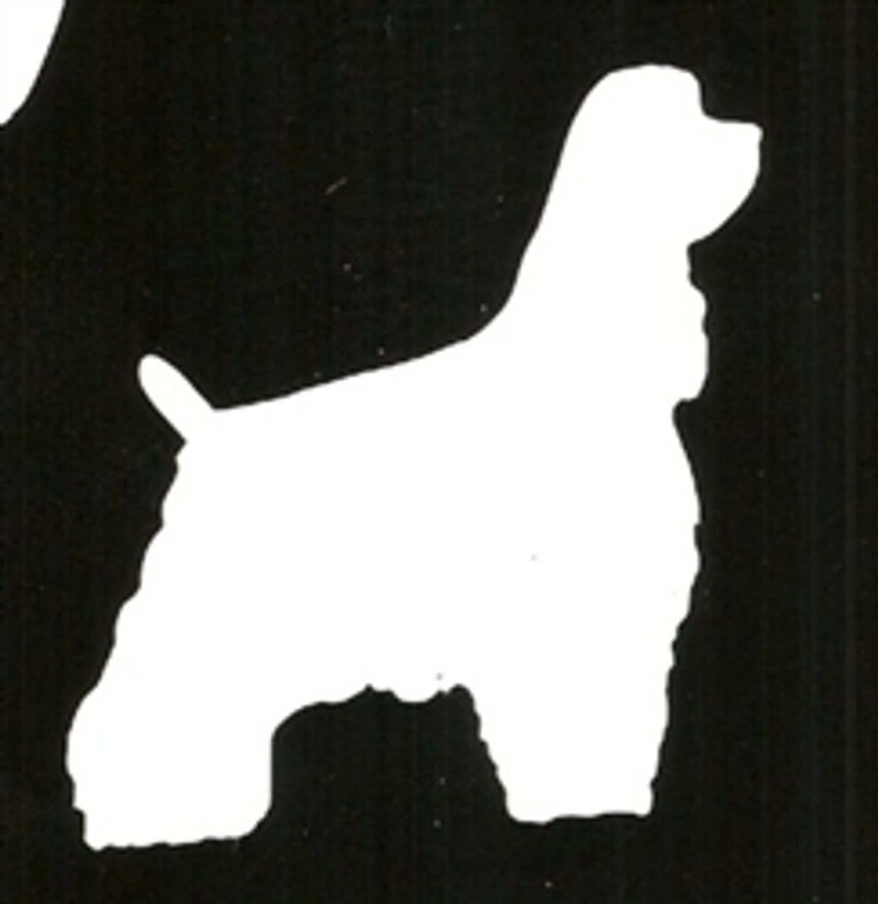 Cocker Spaniel 2 Layer Stencil