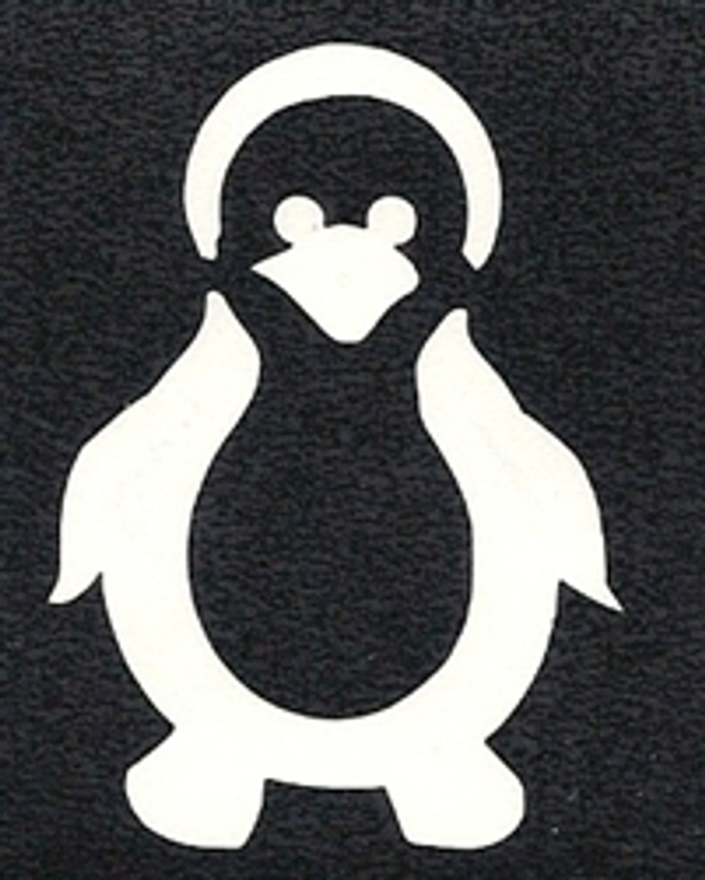 Cuddly Penguin -  2 Layer Stencil Box 16
