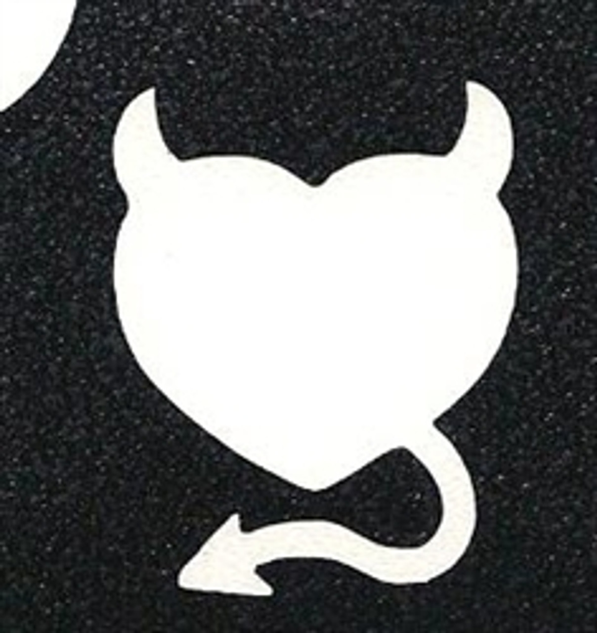 Devil Heart  2 Layer Stencil Box 6