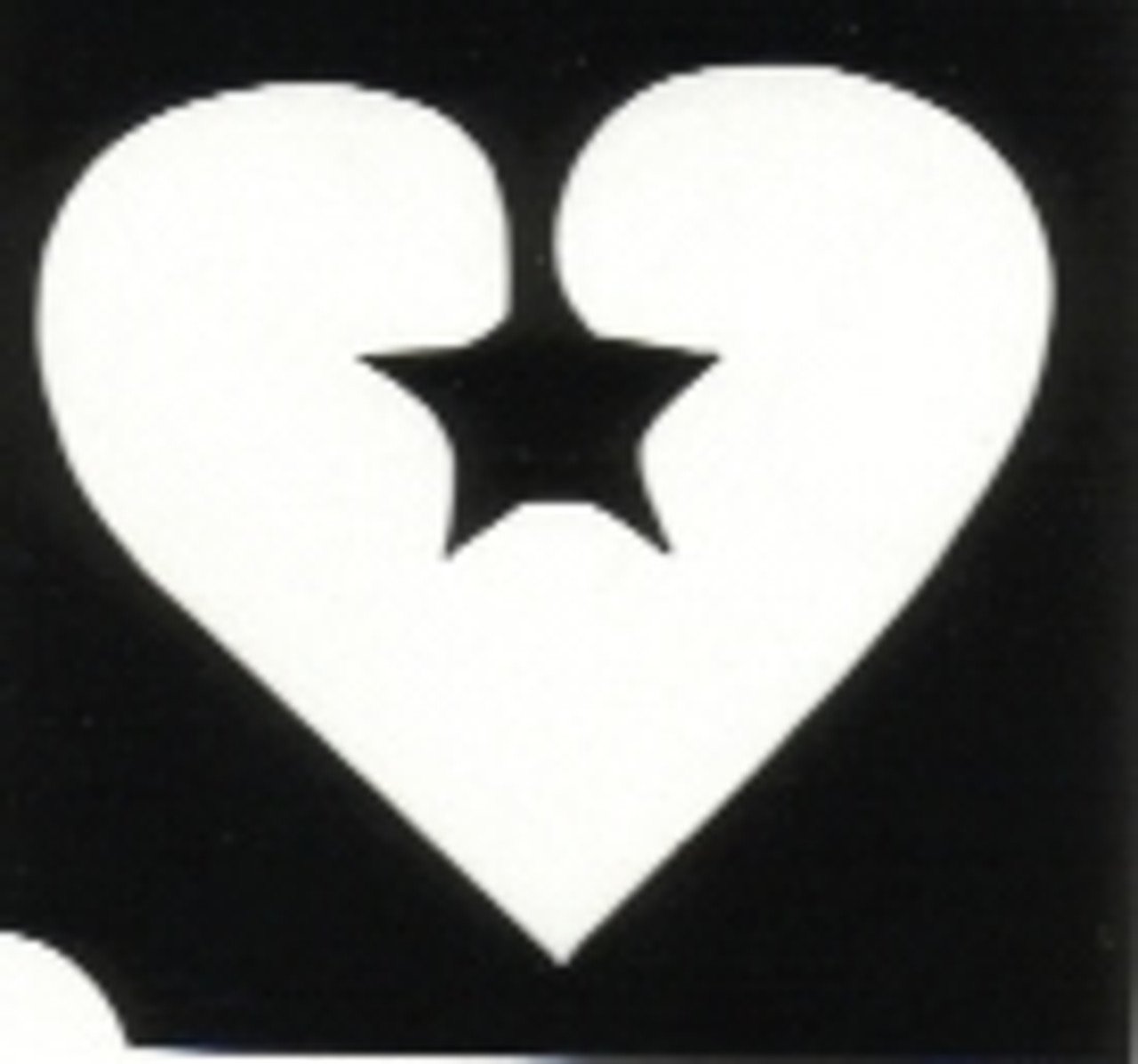 Heart Star  2 Layer Stencil Box 6