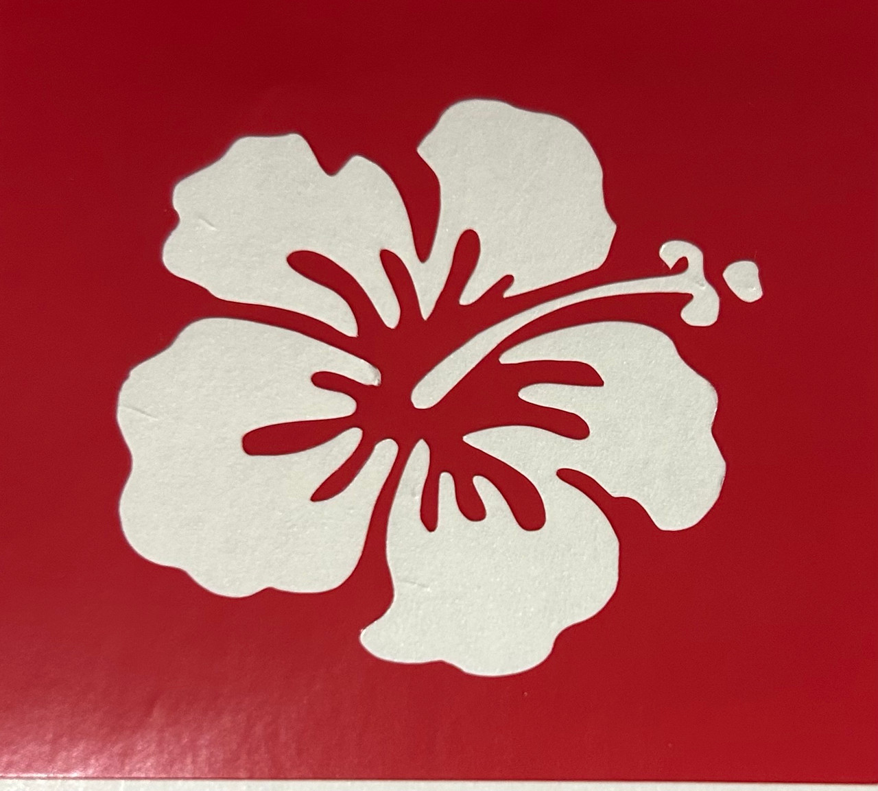 Hibiscus 2 Layer Stencil Box 11
