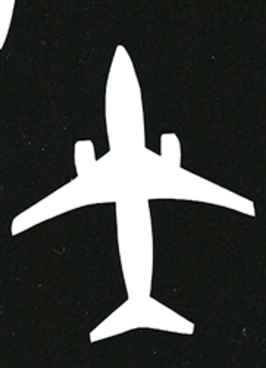 Jet Plane -  2 Layer Stencil Box 3