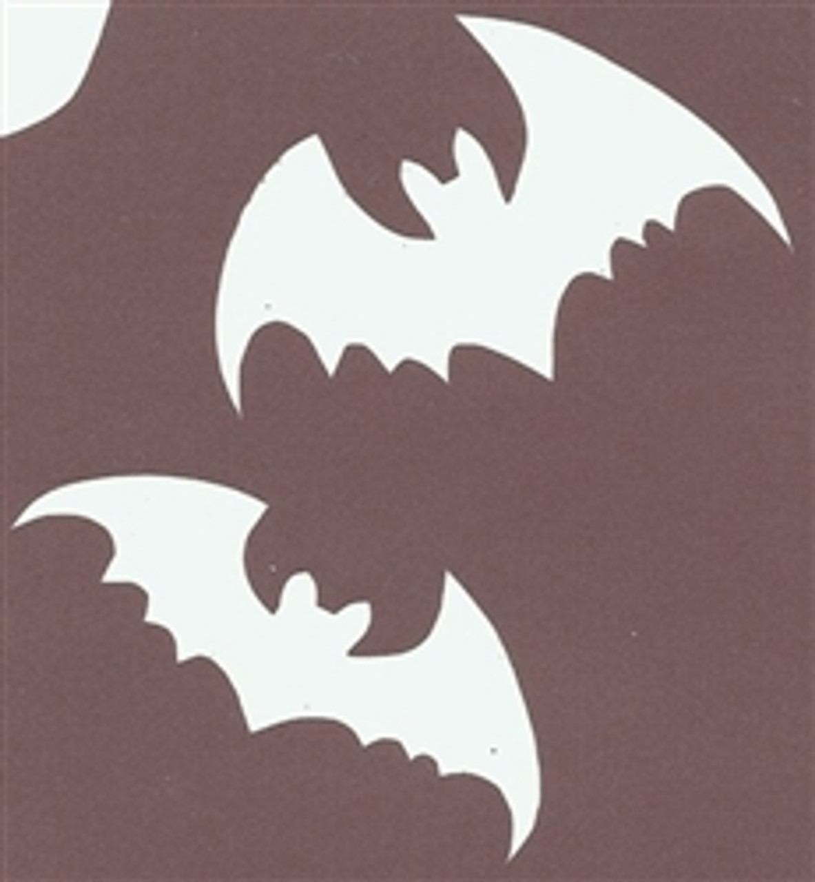 Two Flying Bats -  2 Layer Stencil Box 16