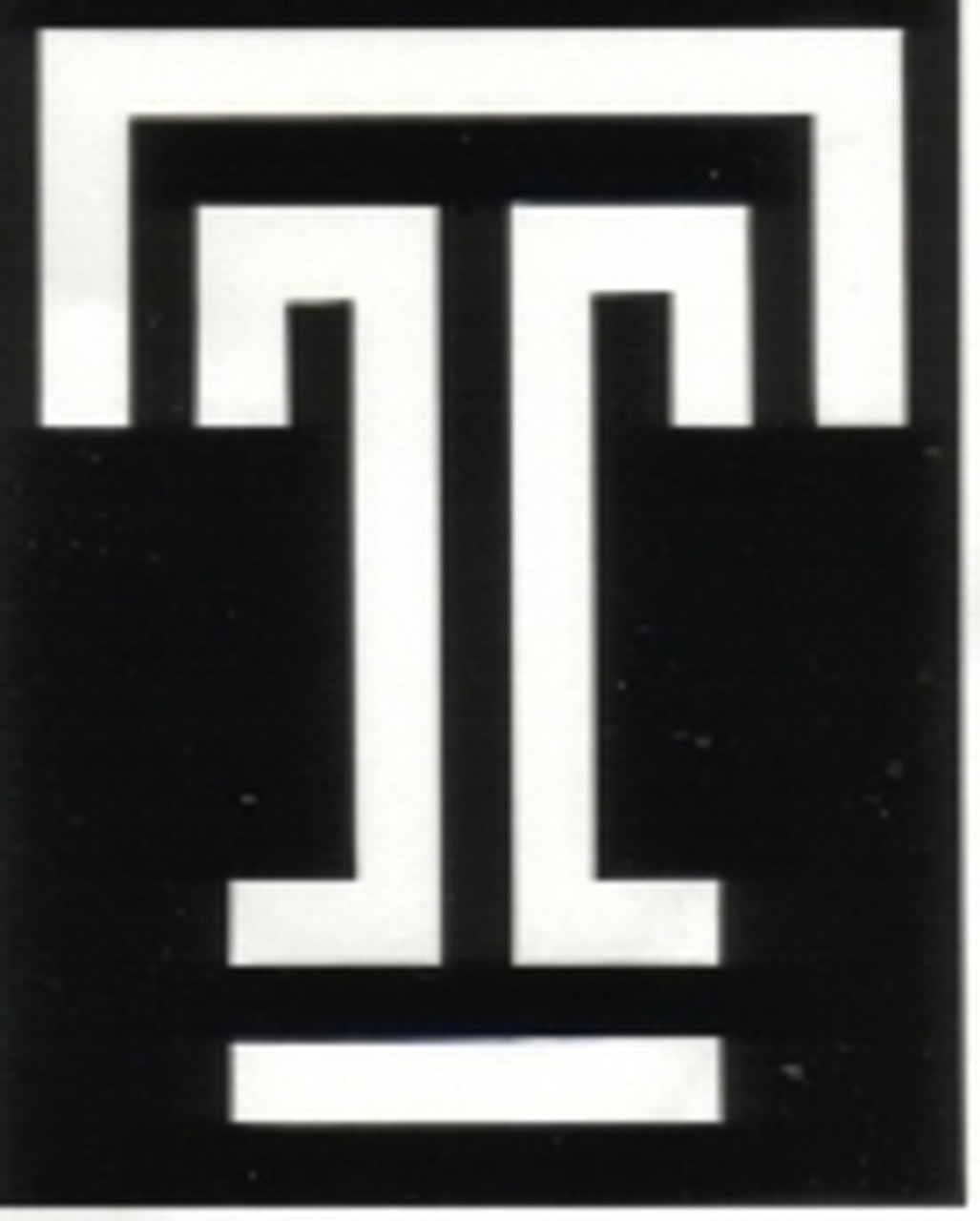 T with Lines 2 Layer Stencil Box 40