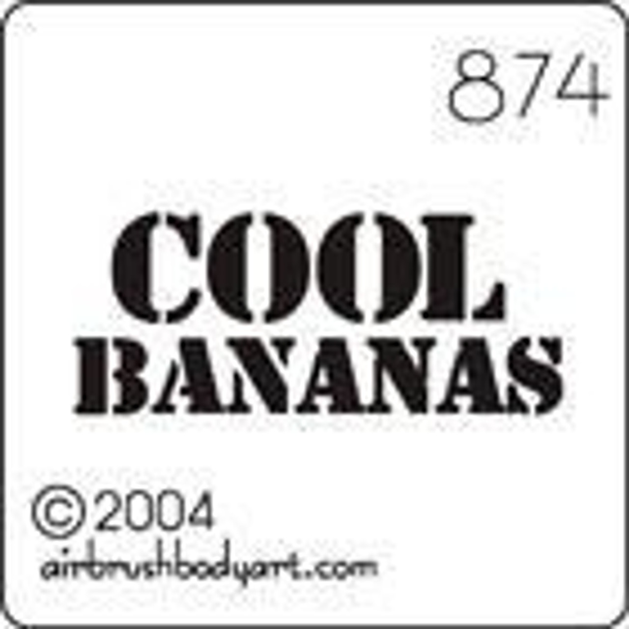 0874 Cool Bananas