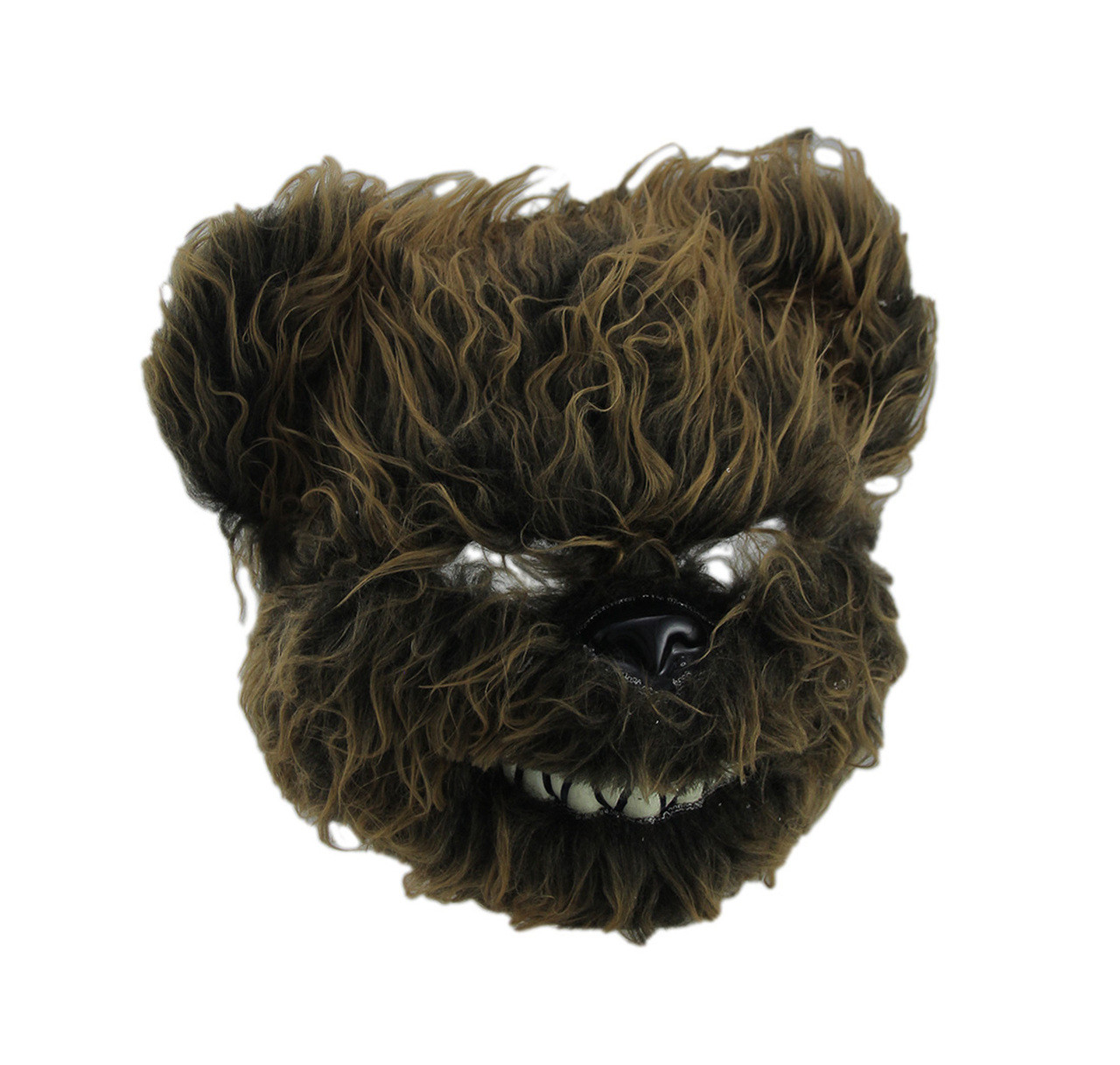 Furry Bear Mask- Brown
