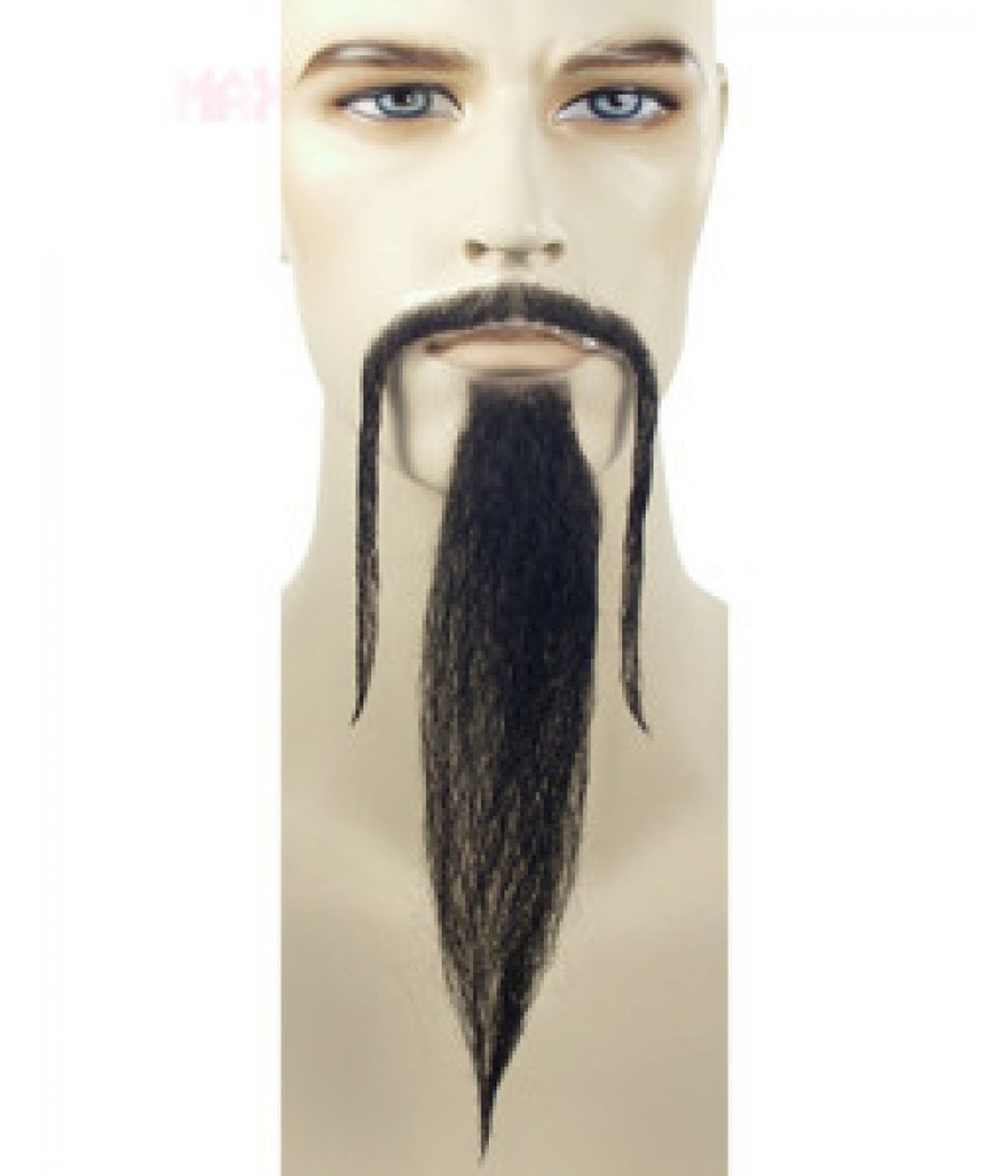 fu manchu beard clip art