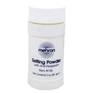 Mehron - Setting Powder Large Shaker 2oz - White