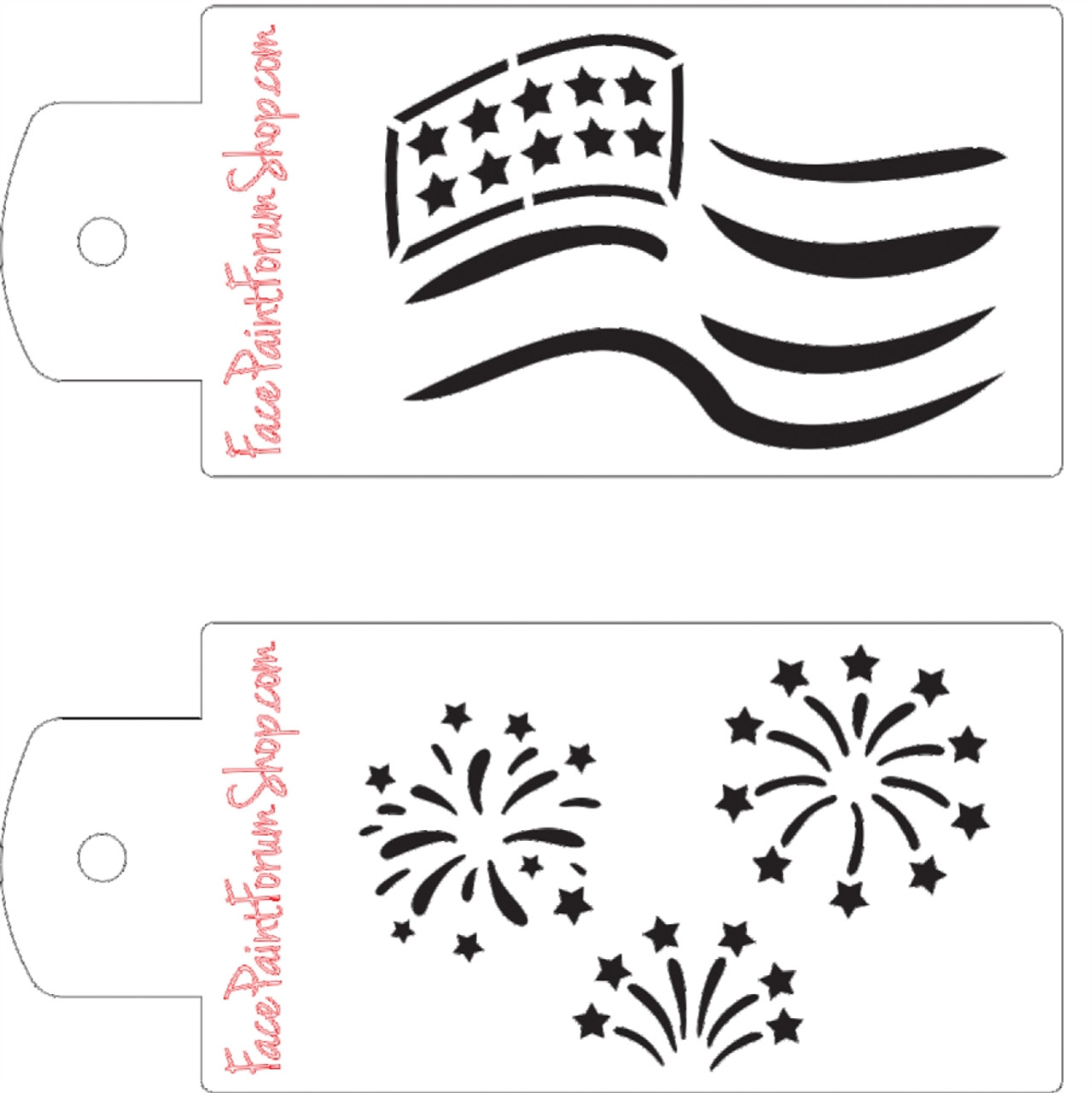 Boost Stencil Set | Patriotic