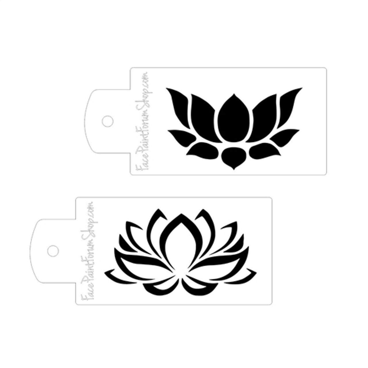 Boost Stencil Set | Lotus Flowers