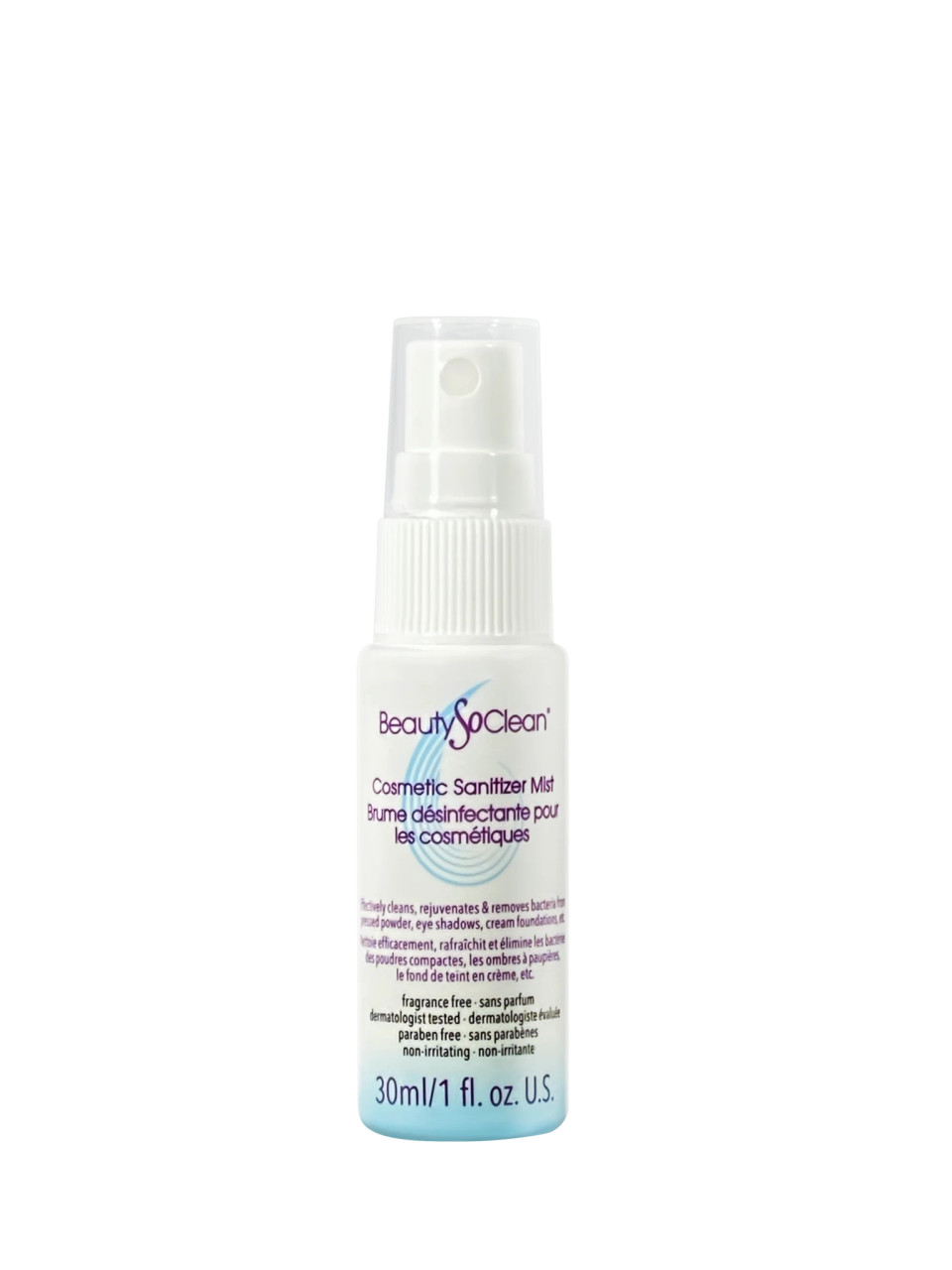 Cosmetic Sanitizer Mist USA 30ml / 1 fl. oz. US - Beauty So Clean