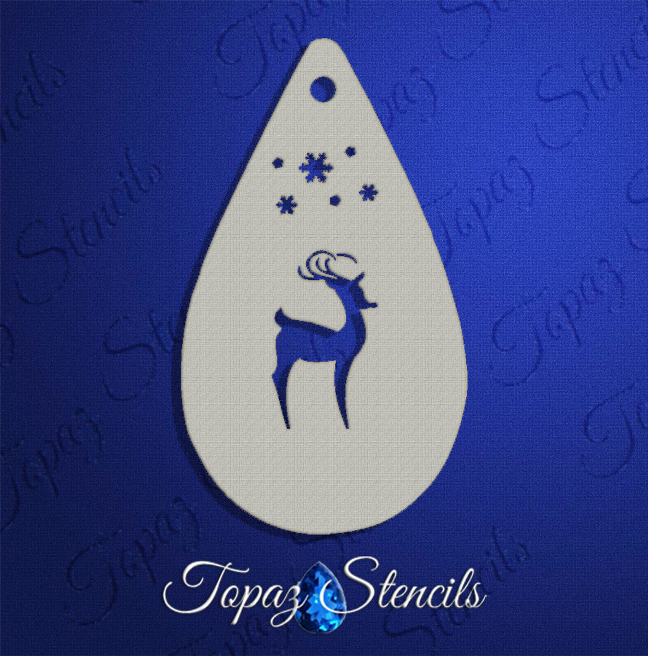Graceful Deer - Topaz Stencil
