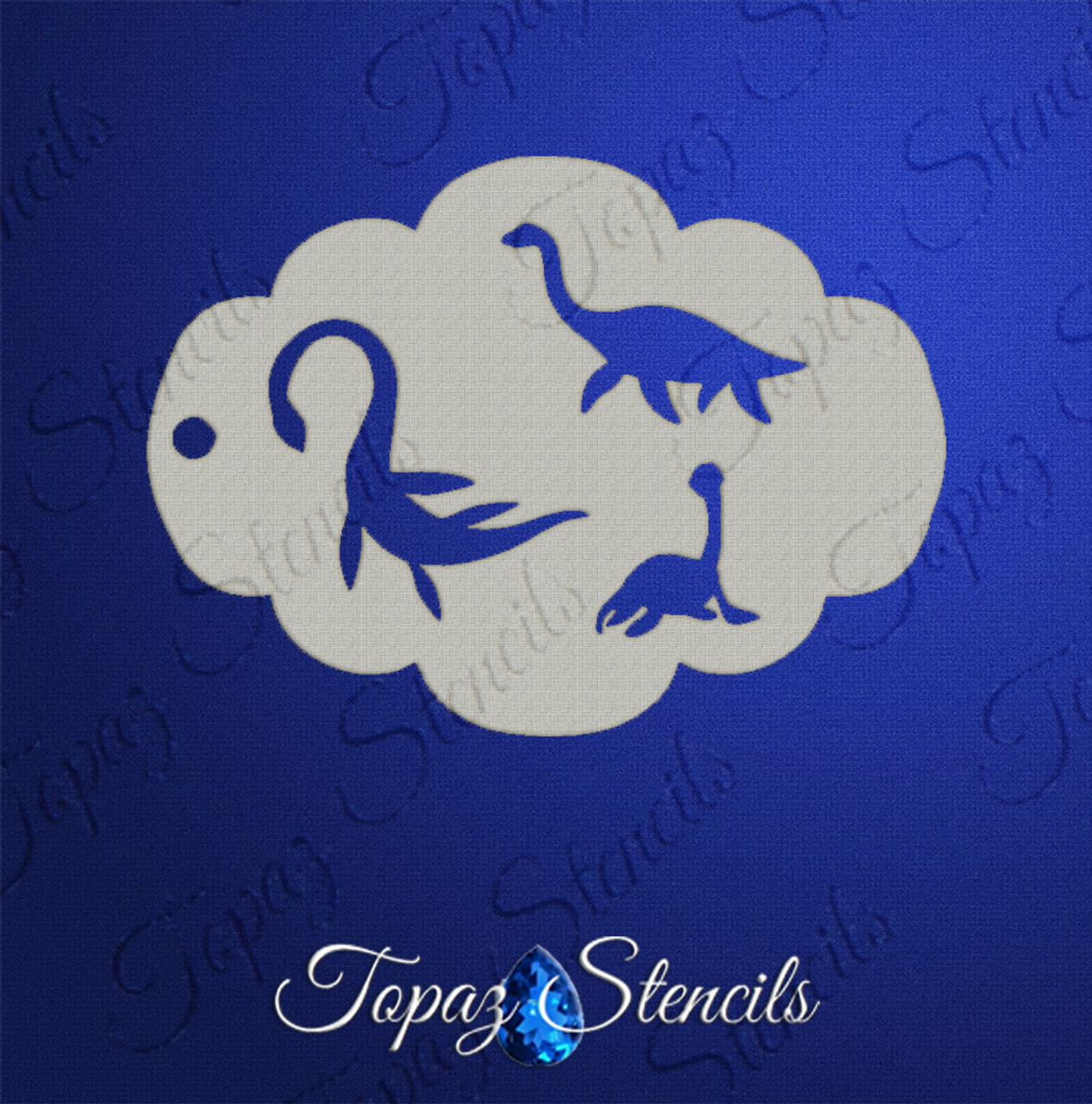 Loch Ness Monsters - Topaz Stencil
