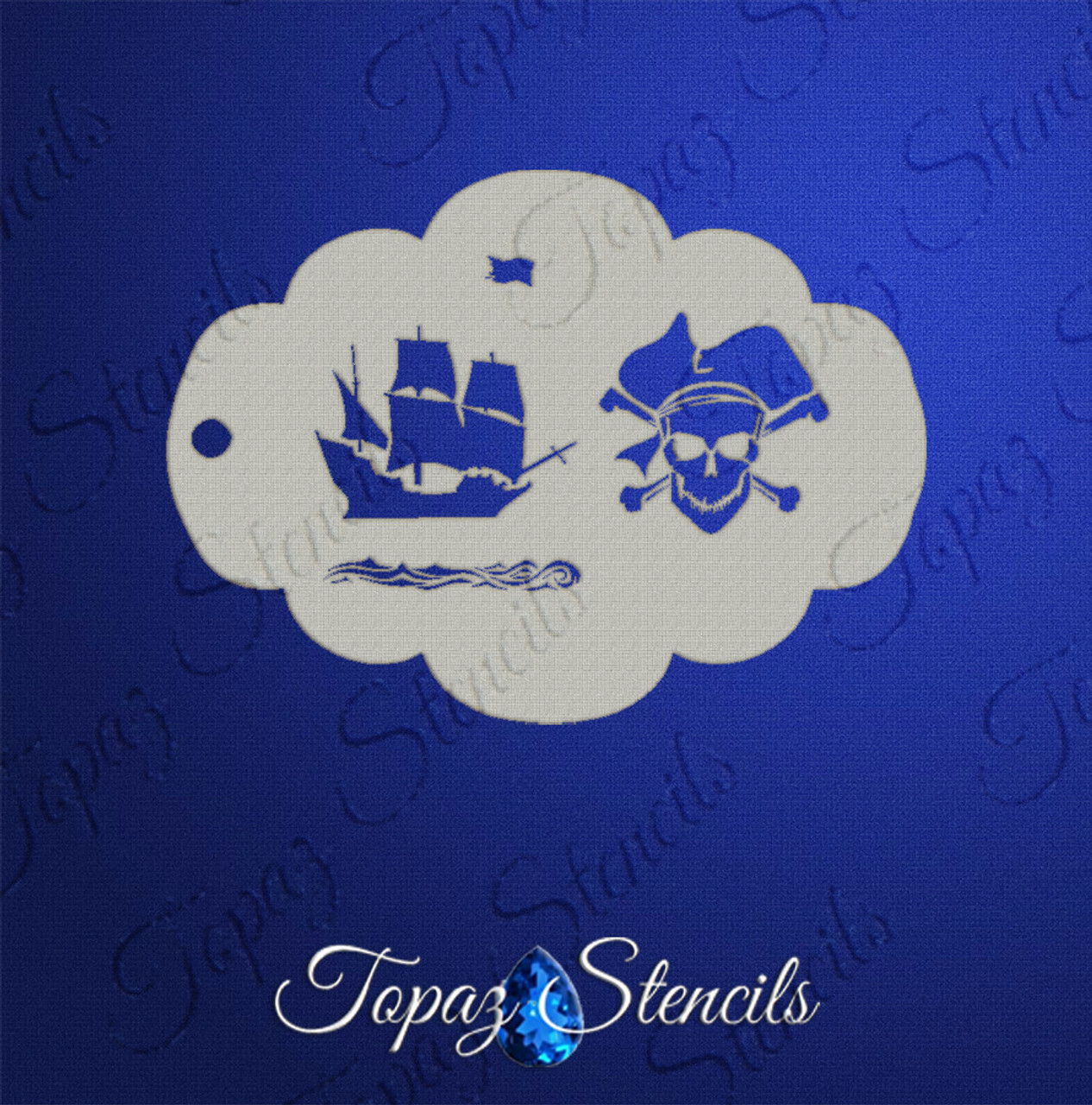 Pirate Elements 3 - Topaz Stencil