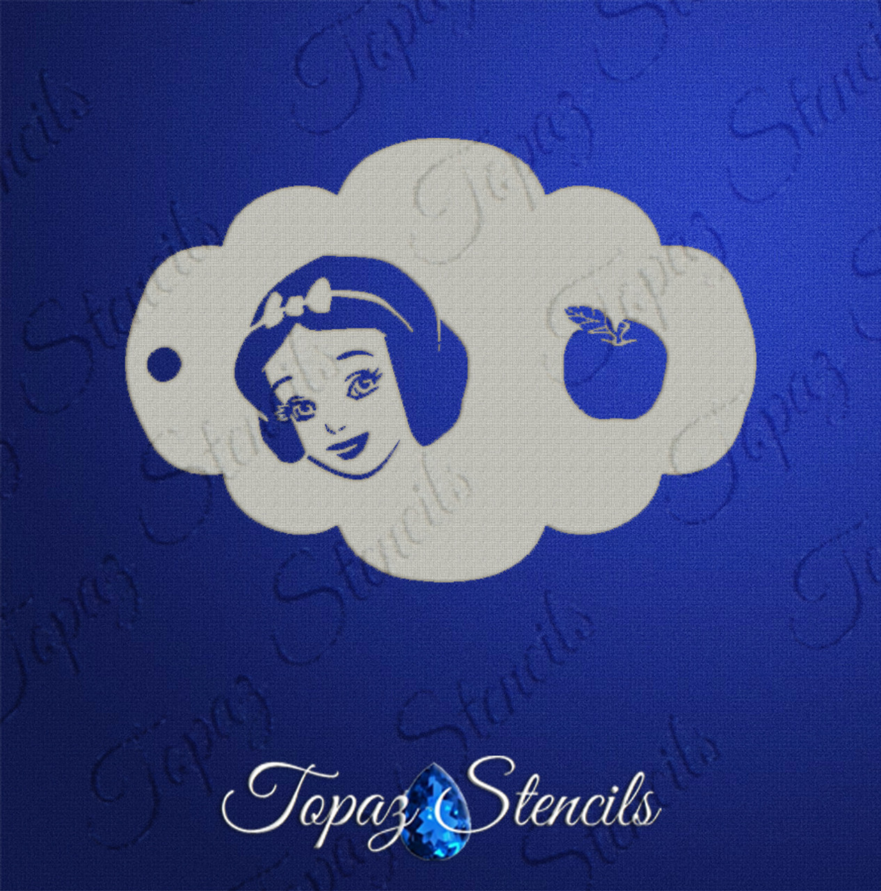 Snow White - Topaz Stencil