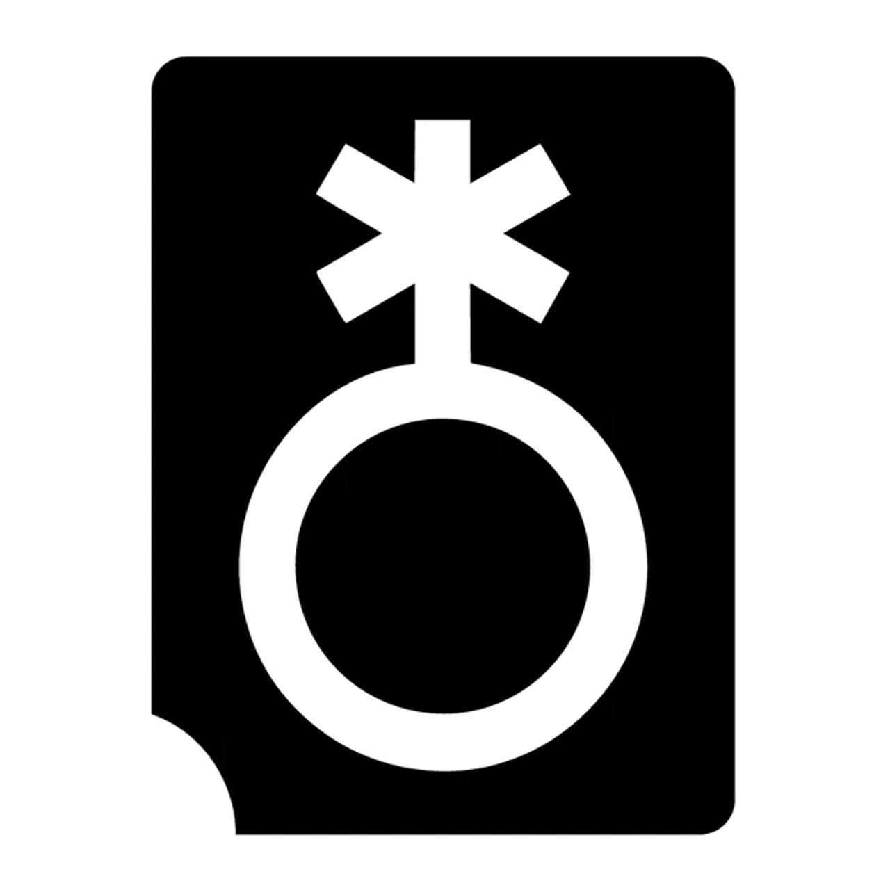 Non Binary Pack of 5 - 3 Layer Stencil