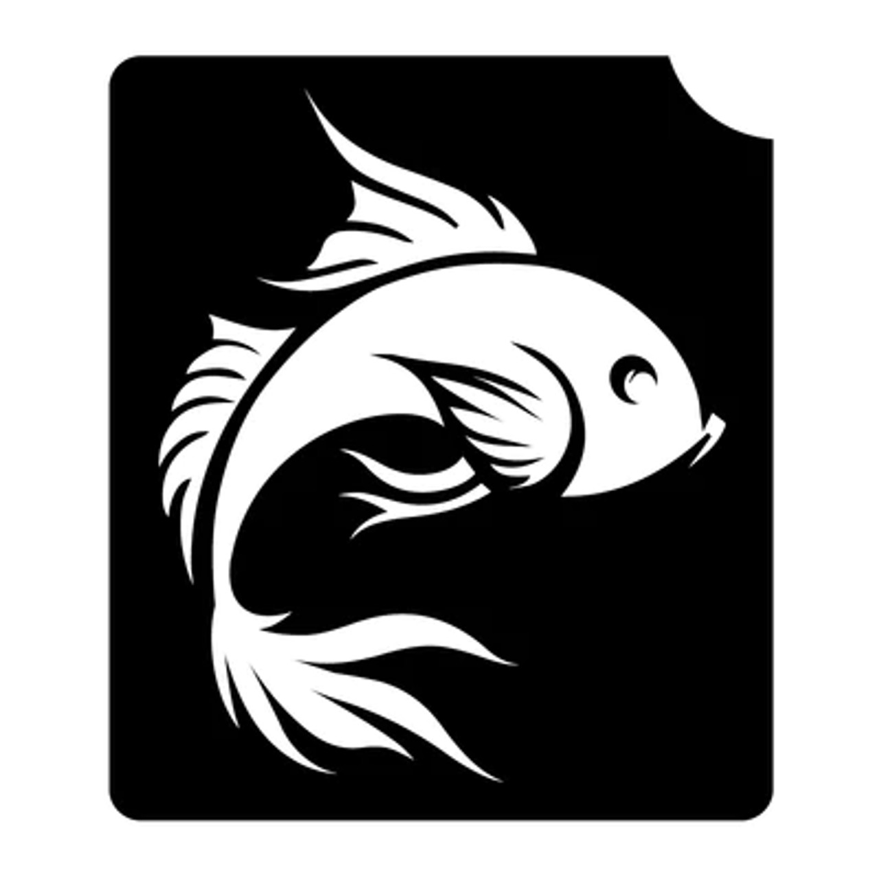 Fish Pack of 5  - 3 Layer Stencil