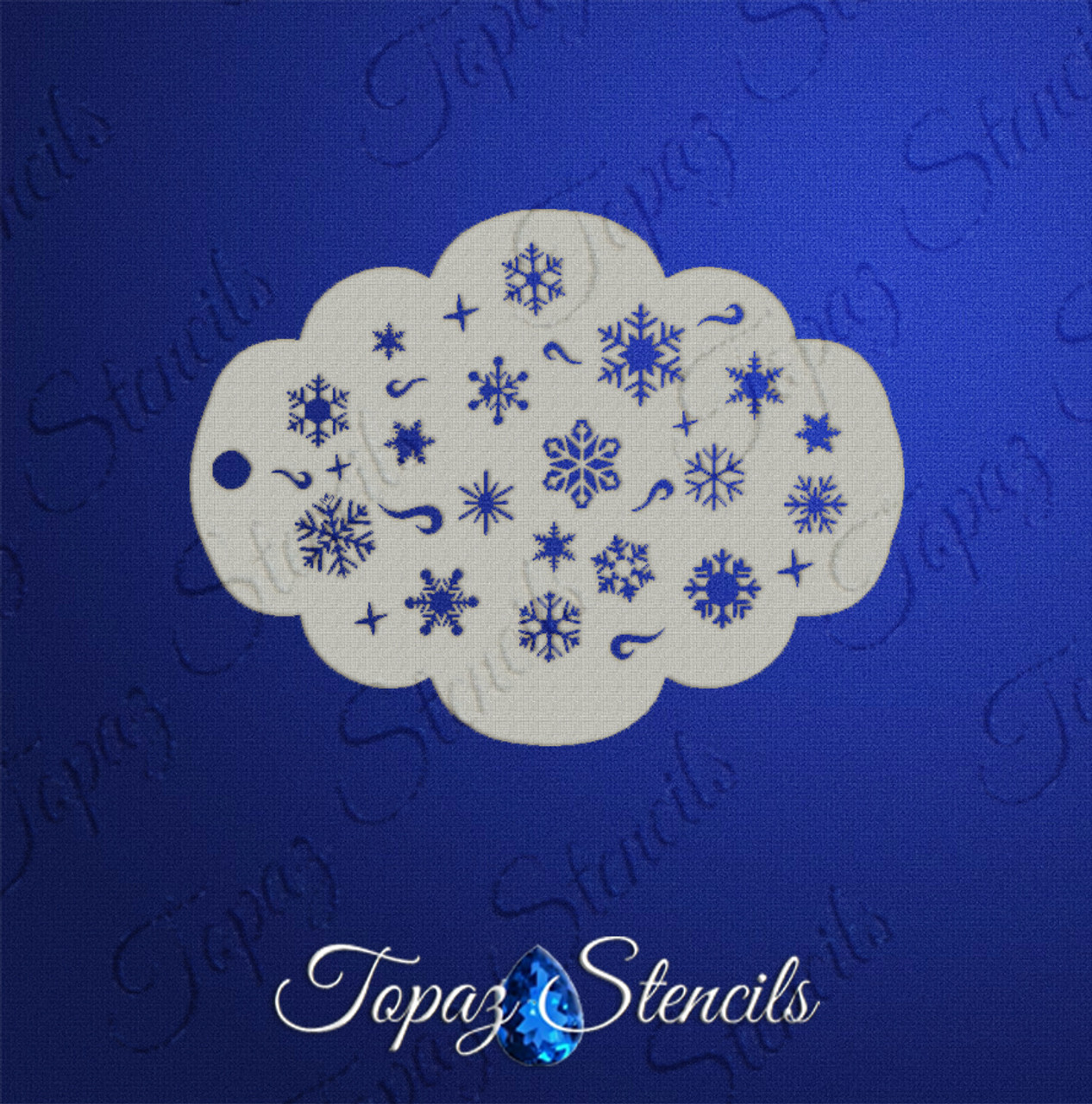 Snowstorm - Topaz Stencils