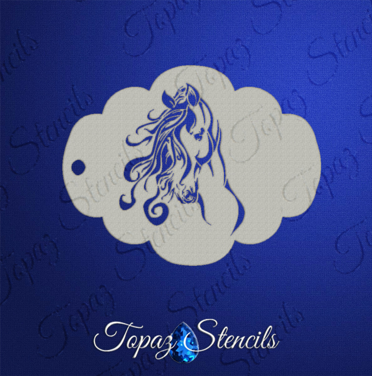 Flowing Mane - Topaz Stencils