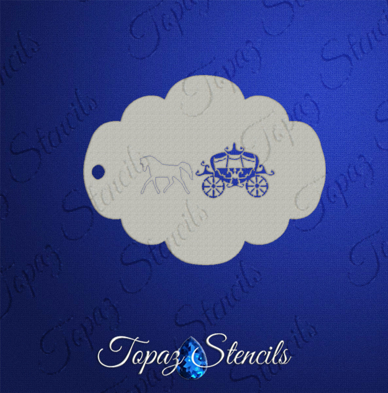 Horse and Carriage - Topaz Stencils