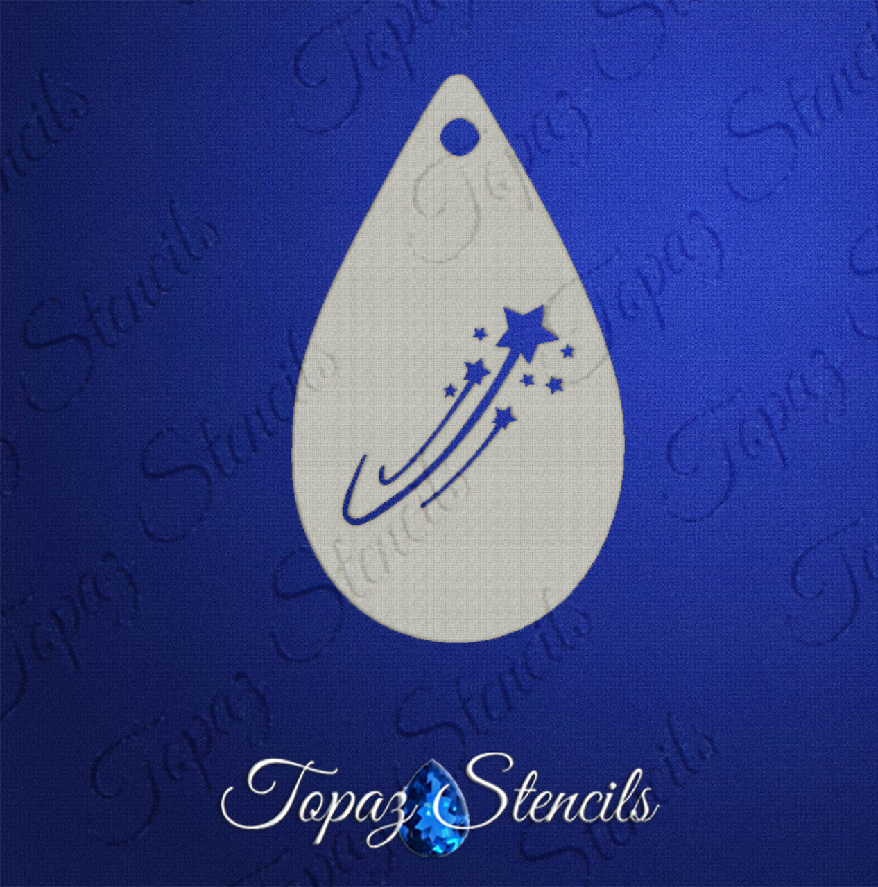 Shooting Stars - Topaz Stencils