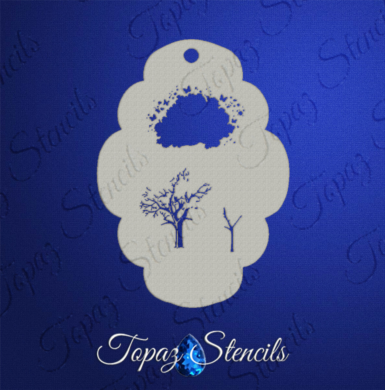 Splatter Tree - Topaz Stencils