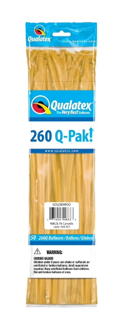 Goldenrod Nozzles Up Qualatex 50ct