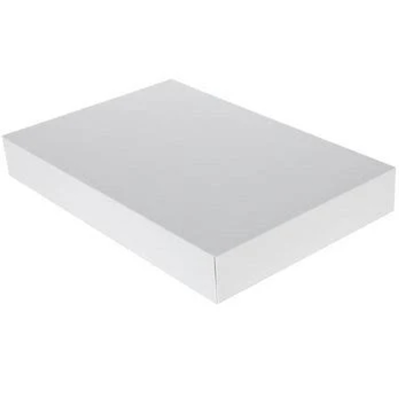 3 pack White Shirt Gift Boxes - 14 1/4" x 9 7/16" x 1 7/8"