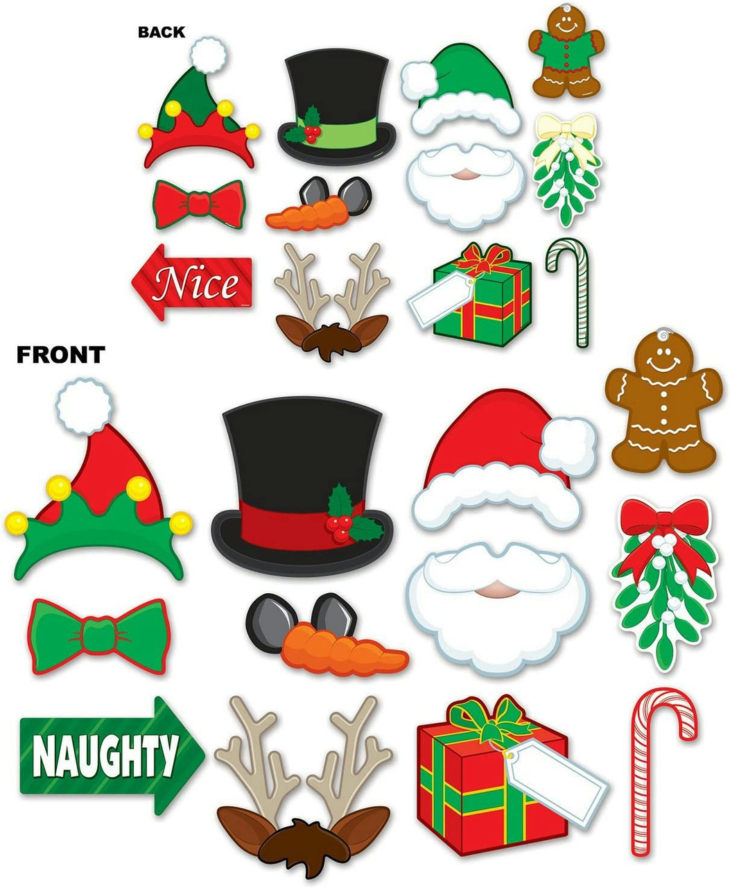 Christmas Photo Booth Signs