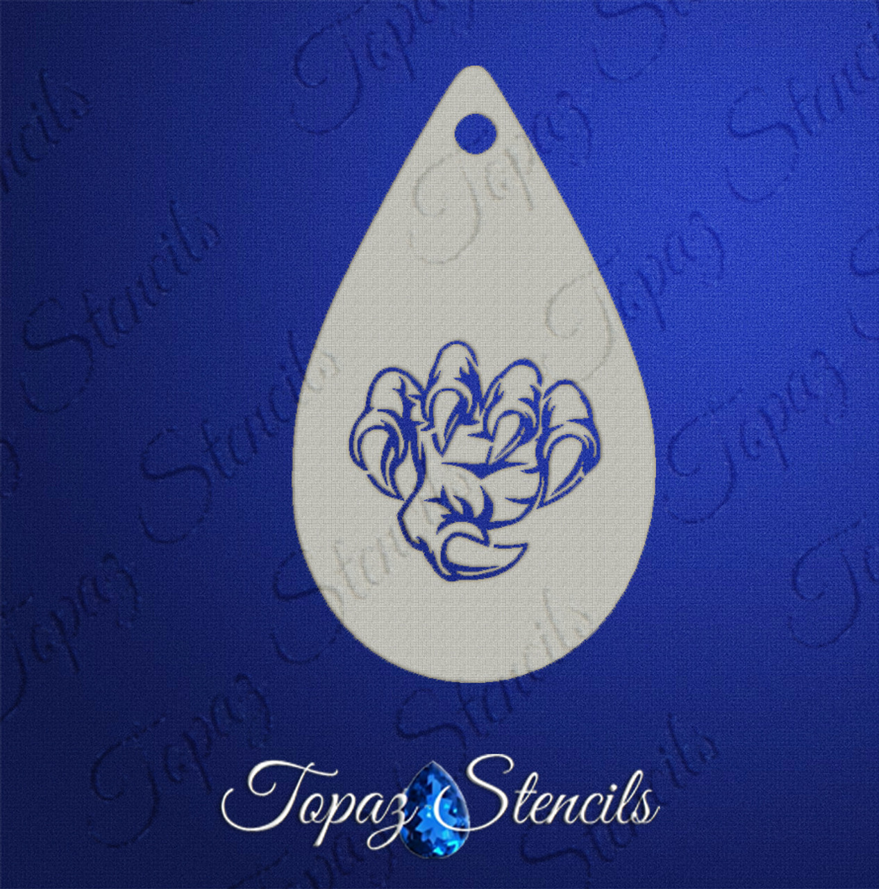 Clawed Hand - Topaz Stencils