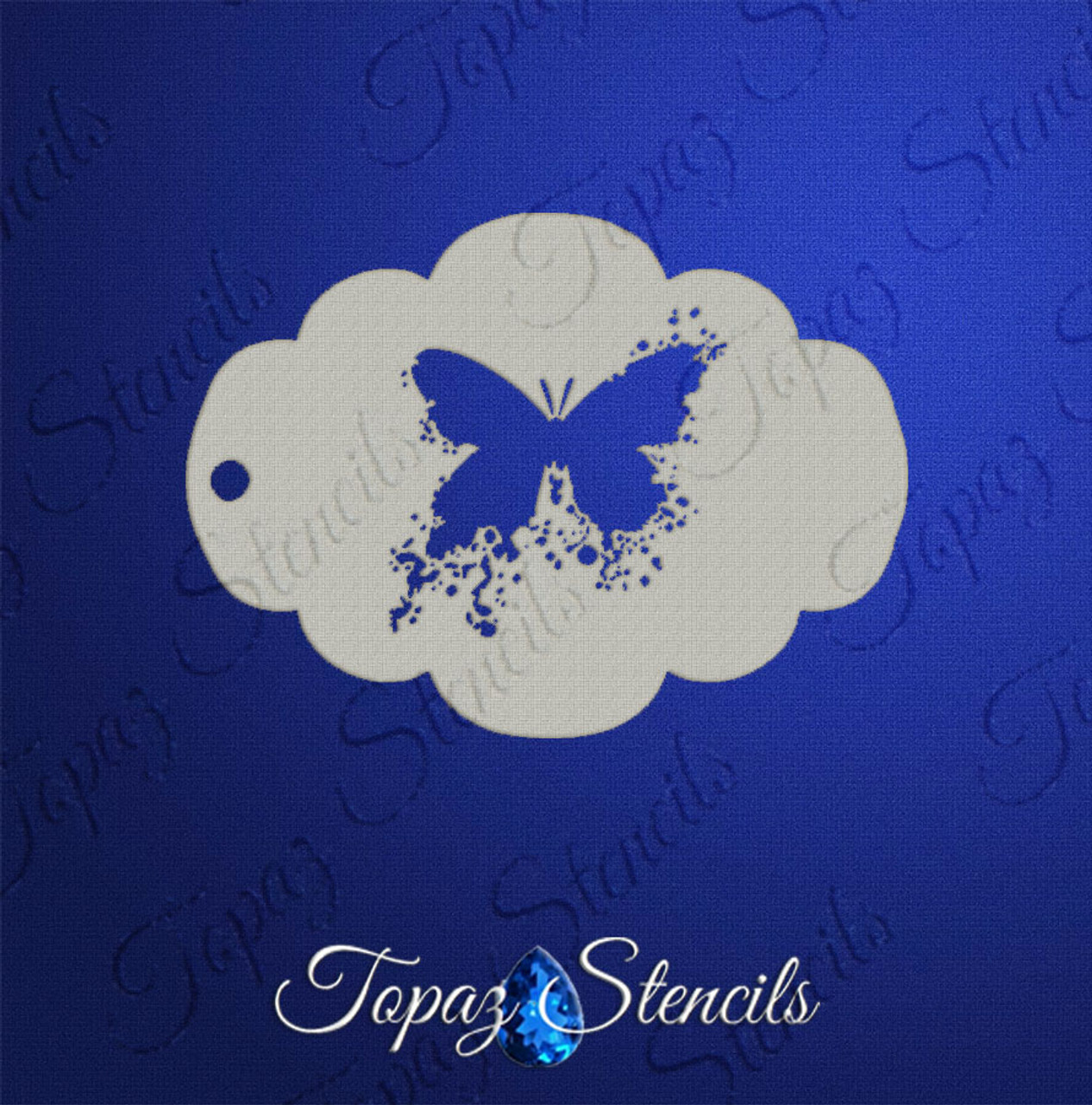 Butterfly Splash - Topaz Stencils